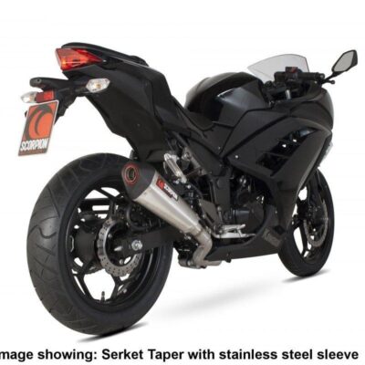 Scorpion Exhaust fits for Kawasaki Ninja 250 (’12-’16) (Serket Taper Full System)