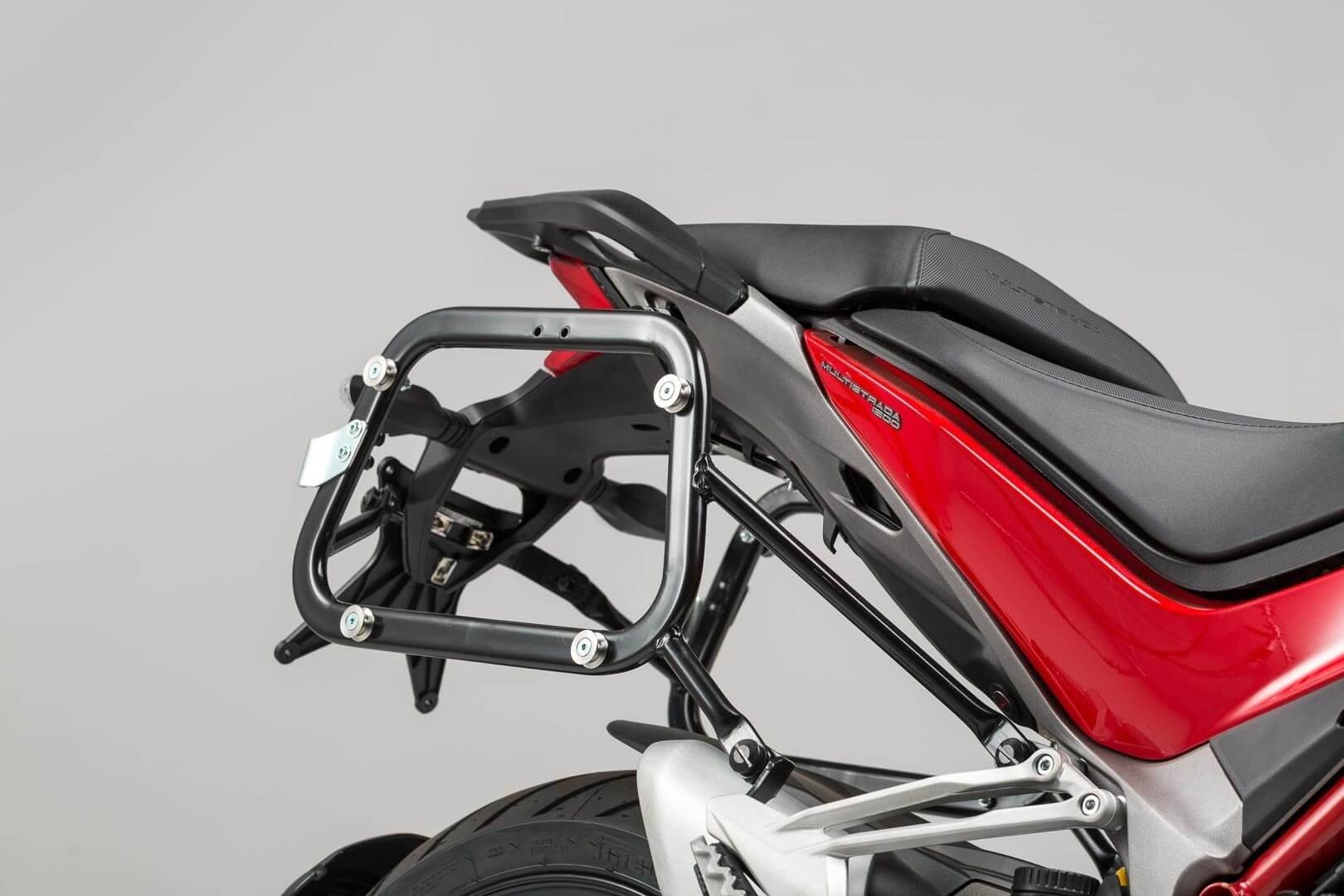 SW Motech EVO Side Carriers (Black) fits for Ducati Multistrada 1200 / S (15-) - Image 2