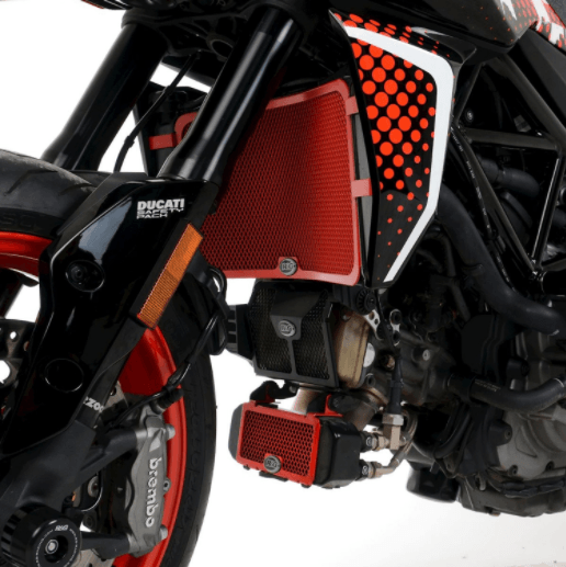 R&G Cylinder Head Guard fits for Ducati Hypermotard 950 ('19-) & Hypermotard 950 SP/RVE ('21-) (Front)