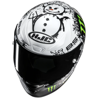 HJC Helmet RPHA 1 V2 (CARBON SNOW DIABLO)
