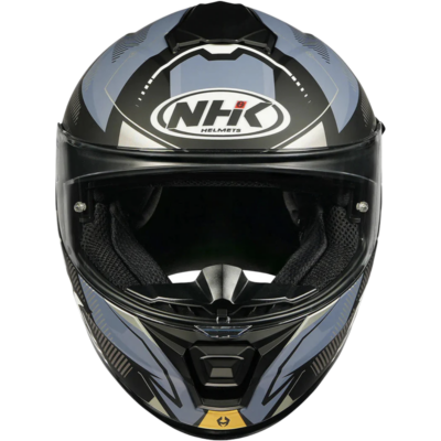 NHK Helmet K5R SV Speed Lite (Black/Gray Silver Matt)