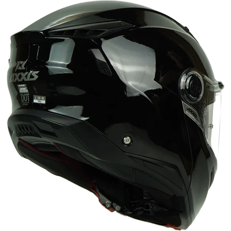 Axxis Helmet Ghost Fighter (Solid A1 Gloss Black) -3