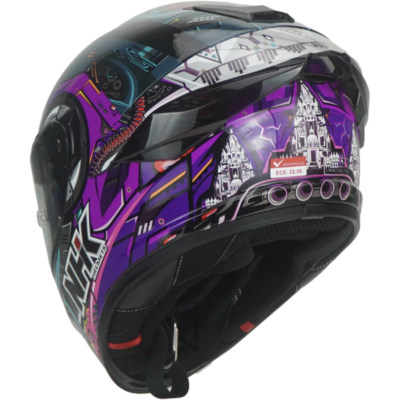 NHK Helmet K5R SV Pesona & Teknologi (Black Glossy)