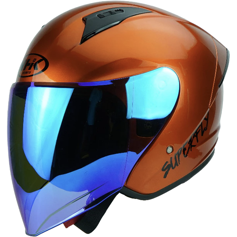 NHK Helmet R1S Solid (BM Orange) -1