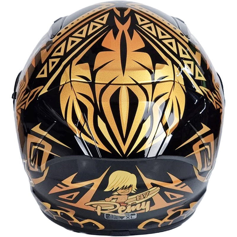 NHK Helmet S1GP Remi Gardner #2 (Black/Gold Glossy) -3