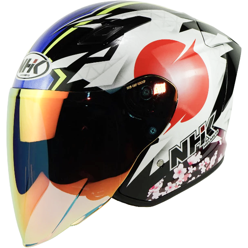 NHK Helmet S1GP S Alonso #4 (Black Blue Glossy) -1