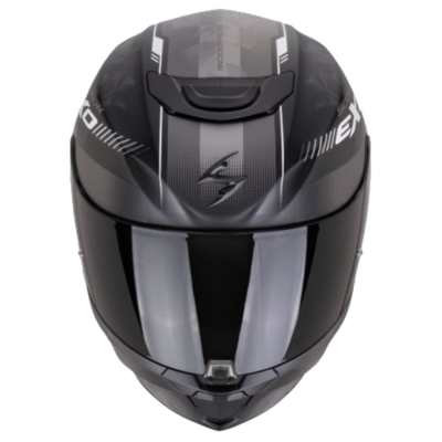 Scorpion Helmet Exo-391 (AVA MATT BLACK/SILVER)