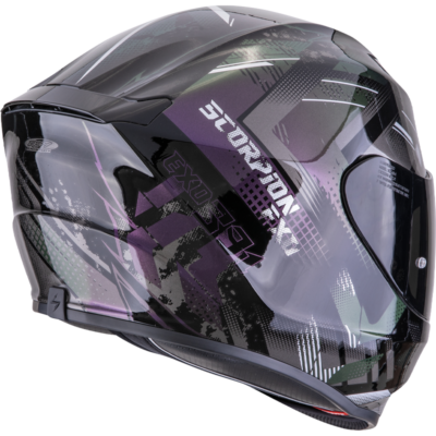 Scorpion Helmet Exo-391 Clutter (Black/Chameleon) -3
