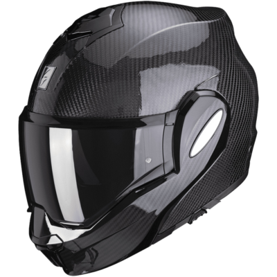 Scorpion Helmet Exo-Tech Evo Carbon (Solid Black) -1