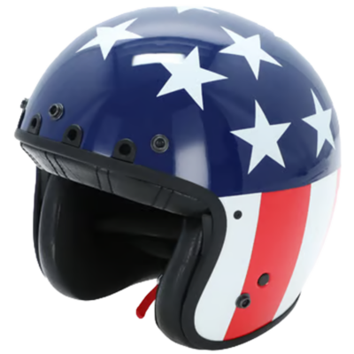 Simpson Helmet Chopper (EZ USA FLAG) -1
