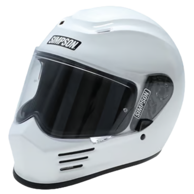 Simpson Helmet Speed Bandit (Gloss White) -1
