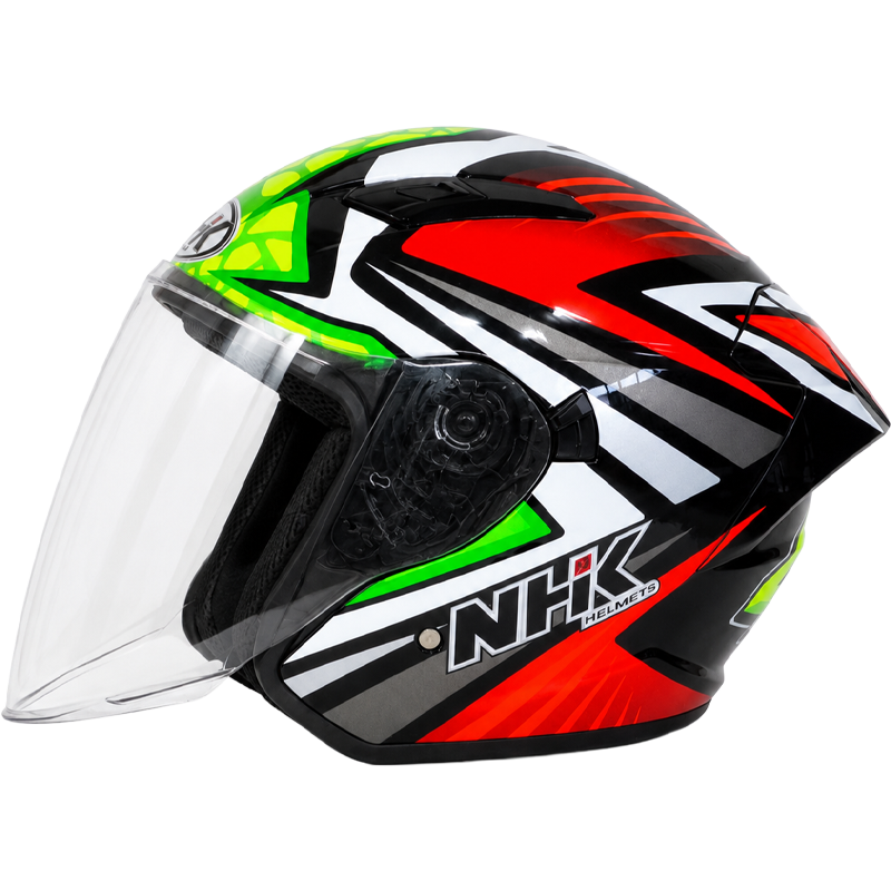 NHK Helmet S1GP Ivan Ortola #3 (Black Glossy) -3