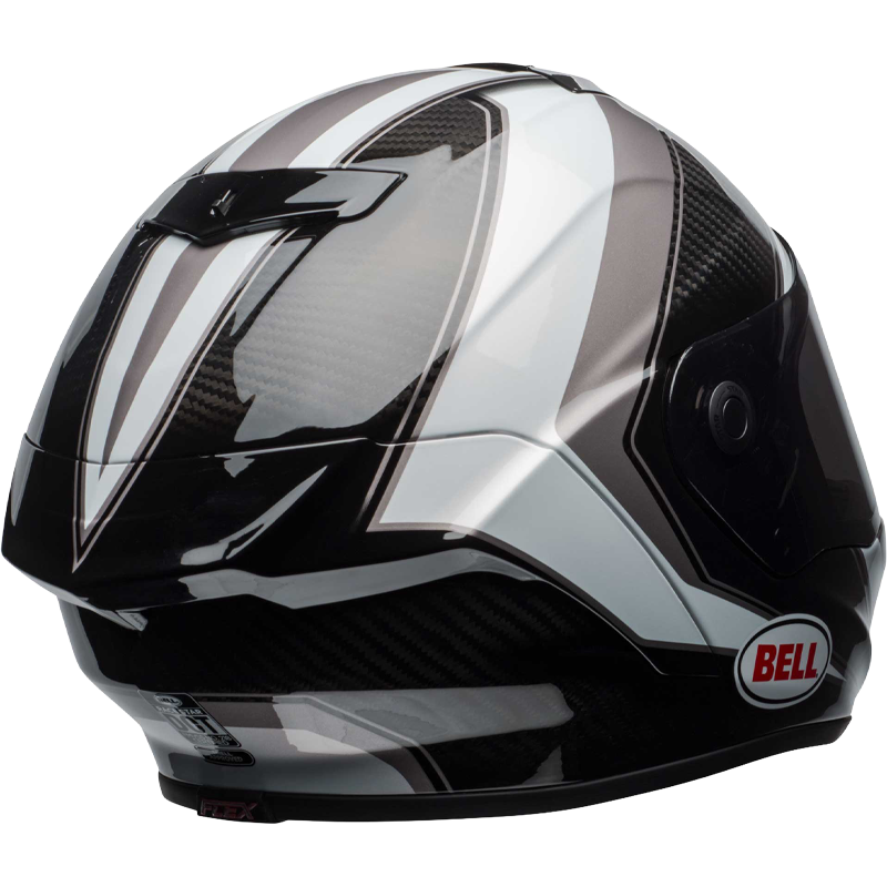 Bell Helmet Race Star (Sector White/Titanium) -4