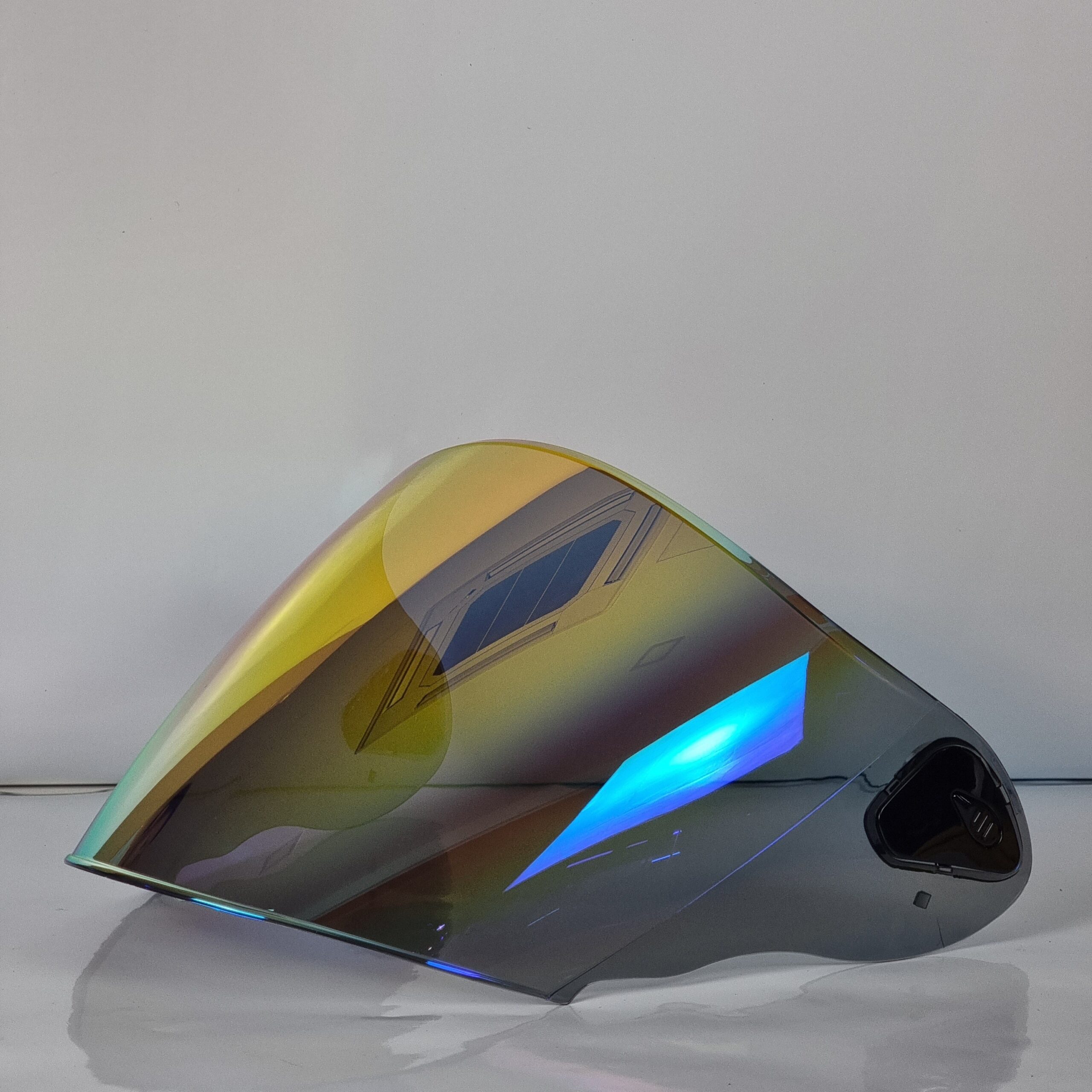 NHK R6 Visor Sparepart (Blue/Gold)