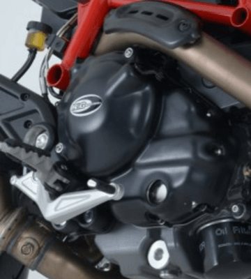 R&G Engine Case Covers fits for Ducati Hypermotard 821/939, Hyperstrada 821 & Monster 821 (RHS)