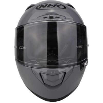 NHK HELMET GP-R Tech Solid – Nardo Grey Glossy