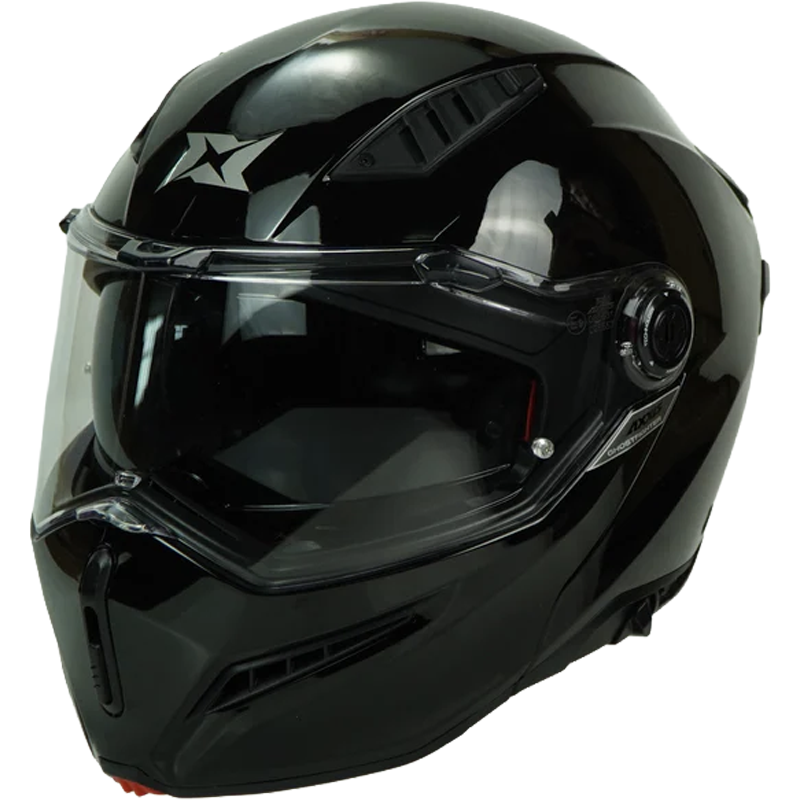 Axxis Helmet Ghost Fighter (Solid A1 Gloss Black) -1