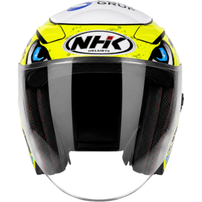 NHK Helmet R1 v2.0 Sergio #2 (Yellow Flo Glossy)