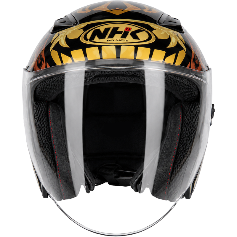 NHK Helmet S1GP Remi Gardner #2 (Black/Gold Glossy) -2