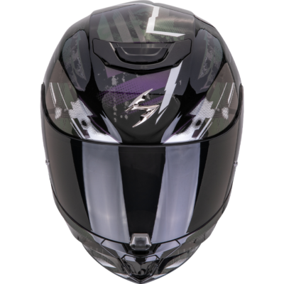 Scorpion Helmet Exo-391 Clutter (Black/Chameleon)