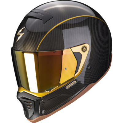 Scorpion Helmet Exo-HX1 Carbon SE (Black/Gold) -1