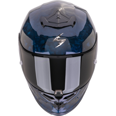 Scorpion Helmet Exo-R1 Evo II Onyx Air (Solid Blue)