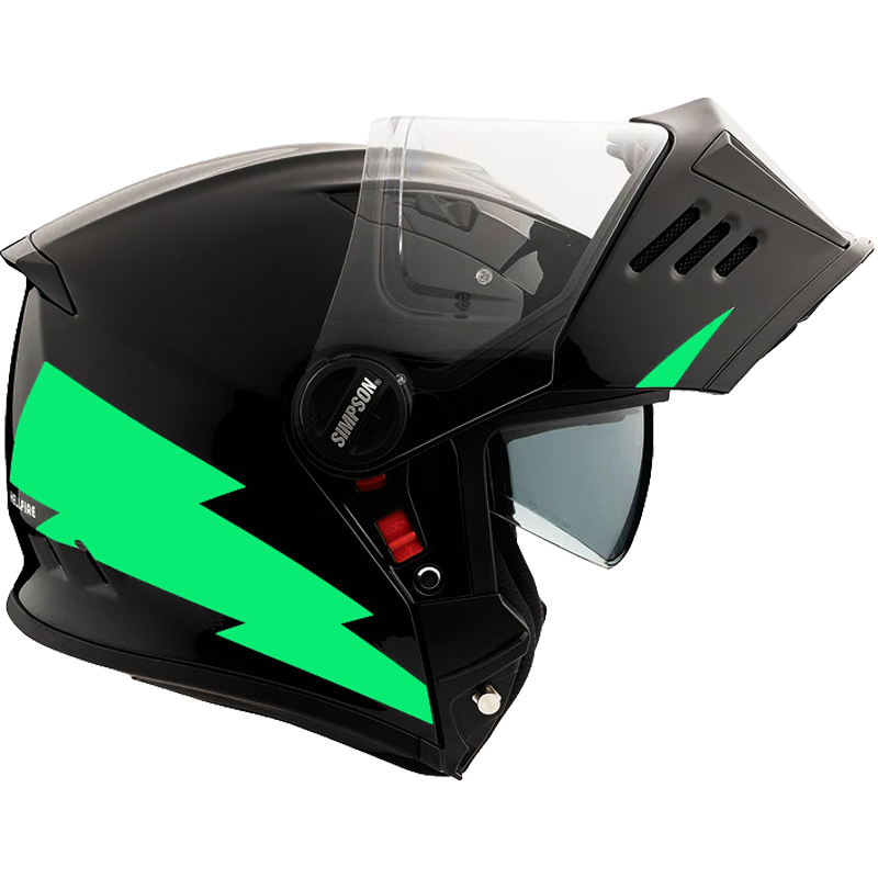 Simpson Helmet Darksome Bandit (Glow In The Dark) -3