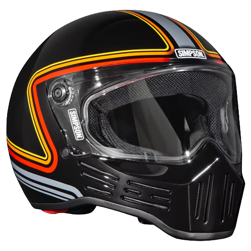 Simpson Helmet M30 (Slipline Black) -3