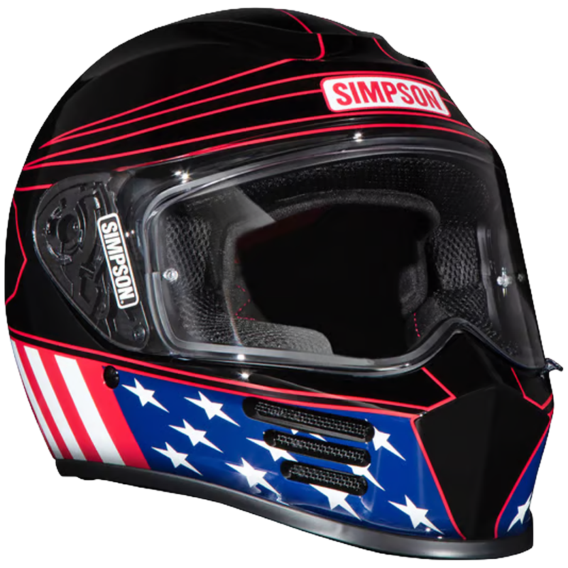 Simpson Helmet Speed Bandit (Americana Classic) -3