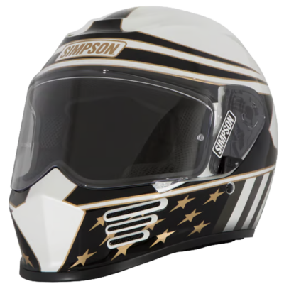 Simpson Helmet Speed Bandit (Americana Gold) -1