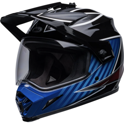 Bell Helmet MX-9 Adventure MIPS (Dalton Gloss Black/Blue) -1