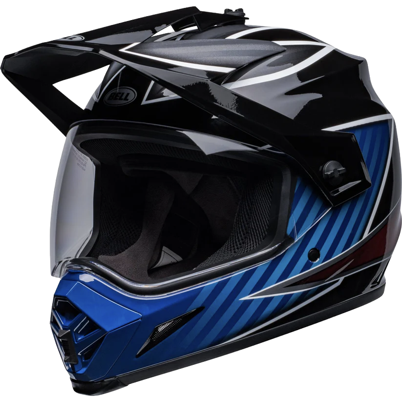 Bell Helmet MX-9 Adventure MIPS (Dalton Gloss Black/Blue) -1
