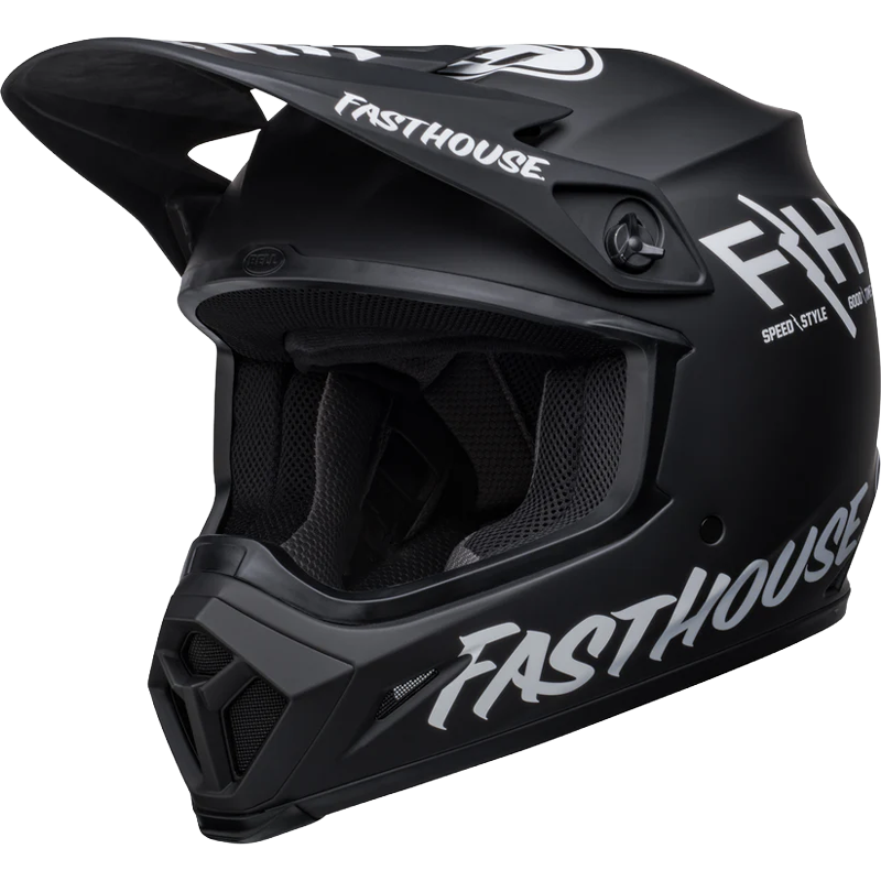 Bell Helmet MX-9 Mips (FH Prospect Matte Black/White) -1