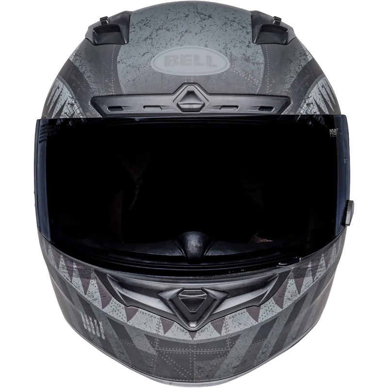 Bell Helmet Qualifier DLX MIPS (Devil May Care Matte Black/Grey) -2