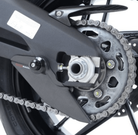 R&G Carbon Fibre Chain Guard fits for Ducati Panigale 899 ('13-) & 959 ('16-) - Image 3