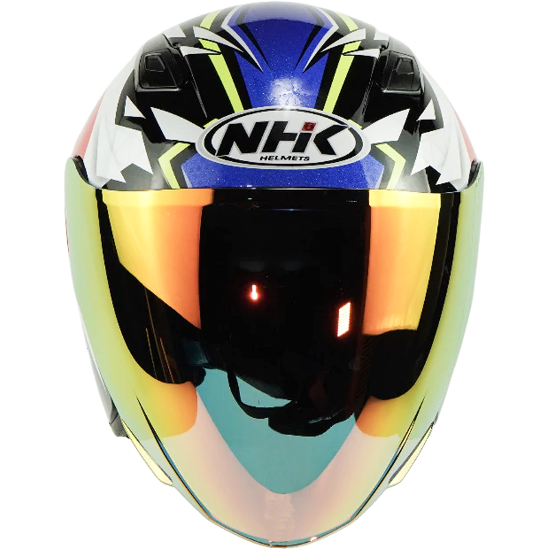 NHK Helmet S1GP S Alonso #4 (Black Blue Glossy) -2