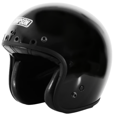 Simpson Helmet Chopper (Gloss Black) -1