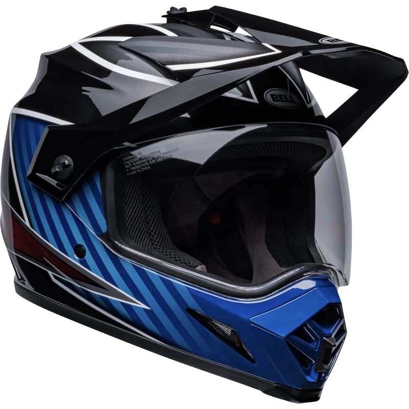Bell Helmet MX-9 Adventure MIPS (Dalton Gloss Black/Blue) -3
