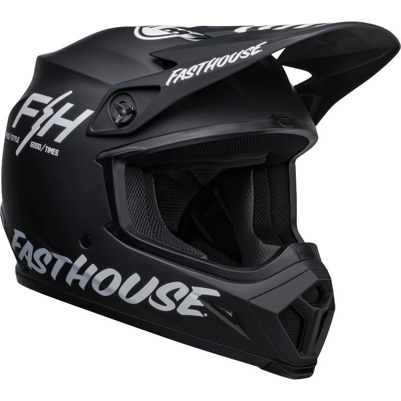Bell Helmet MX-9 Mips (FH Prospect Matte Black/White) -3