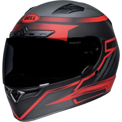 Bell Helmet Qualifier DLX MIPS (Raiser Matte Black/Crimson) -1