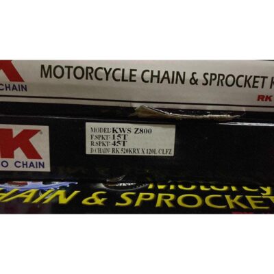 RK Chain & Sprocket Kit for Kawasaki Z800 (15T, 45T) 520KRX x 120L