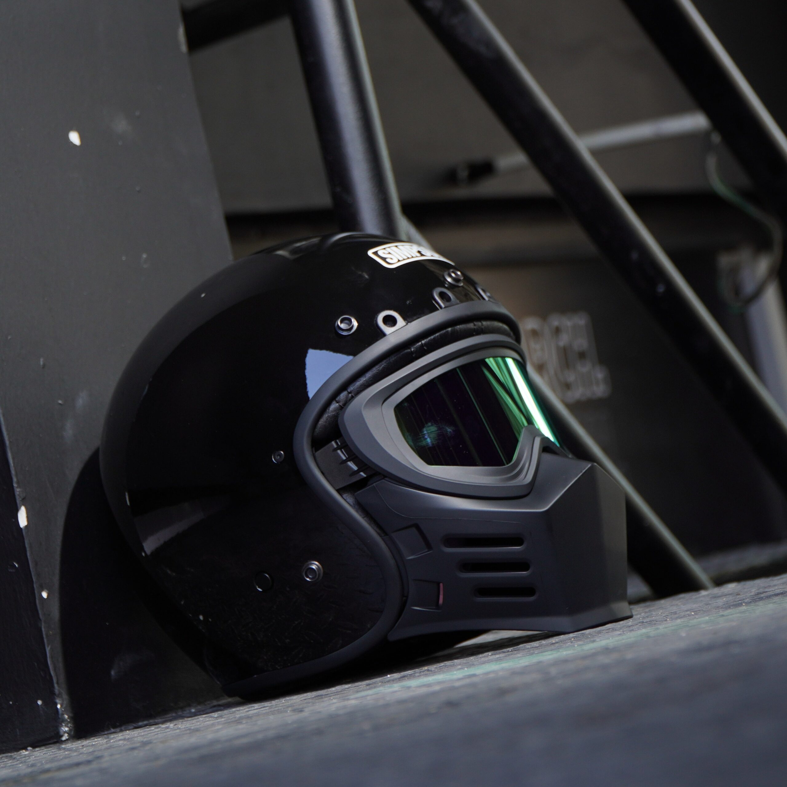 Simpson Chopper Visor (Mirror) - Image 3