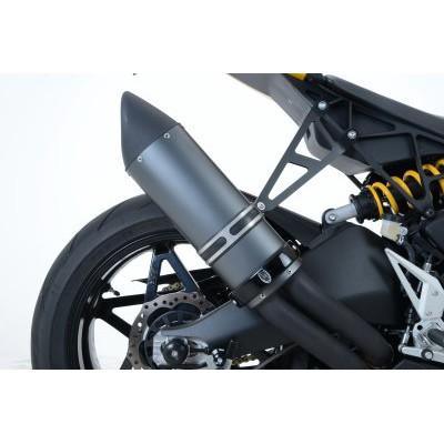 R&G Oval Style Exhaust Protector (Can Cover) fits for Multiple Bike Models (EP0005BK)