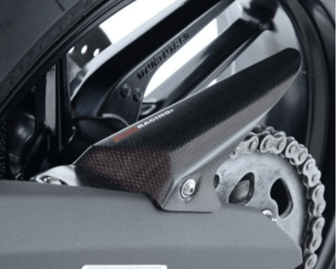 R&G Carbon Fibre Chain Guard fits for Ducati Panigale 899 ('13-) & 959 ('16-) - Image 4