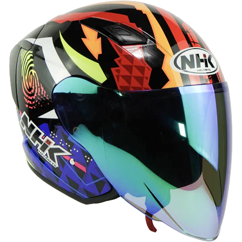 NHK Helmet S1GP S Mark Garcia (Black Glossy) -4