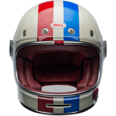Bell Helmet Bullitt SE (Command Gloss Vintage White/OxBlood/Blue)