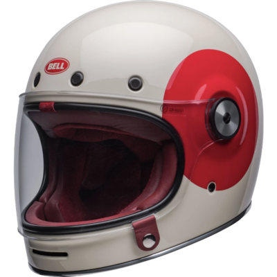 Bell Helmet Bullitt SE (TT Gloss Vintage White/Ox Blood) -1
