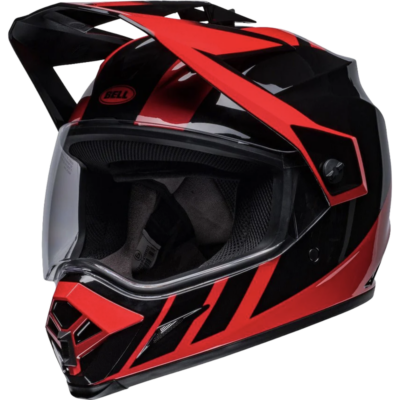 Bell Helmet MX-9 Adventure Mips (Dash Black/ Red) -1