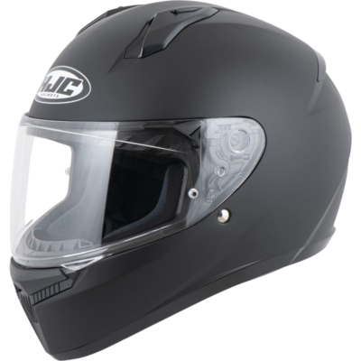 HJC Helmet C10 (Solid Semi Flat Black) -1