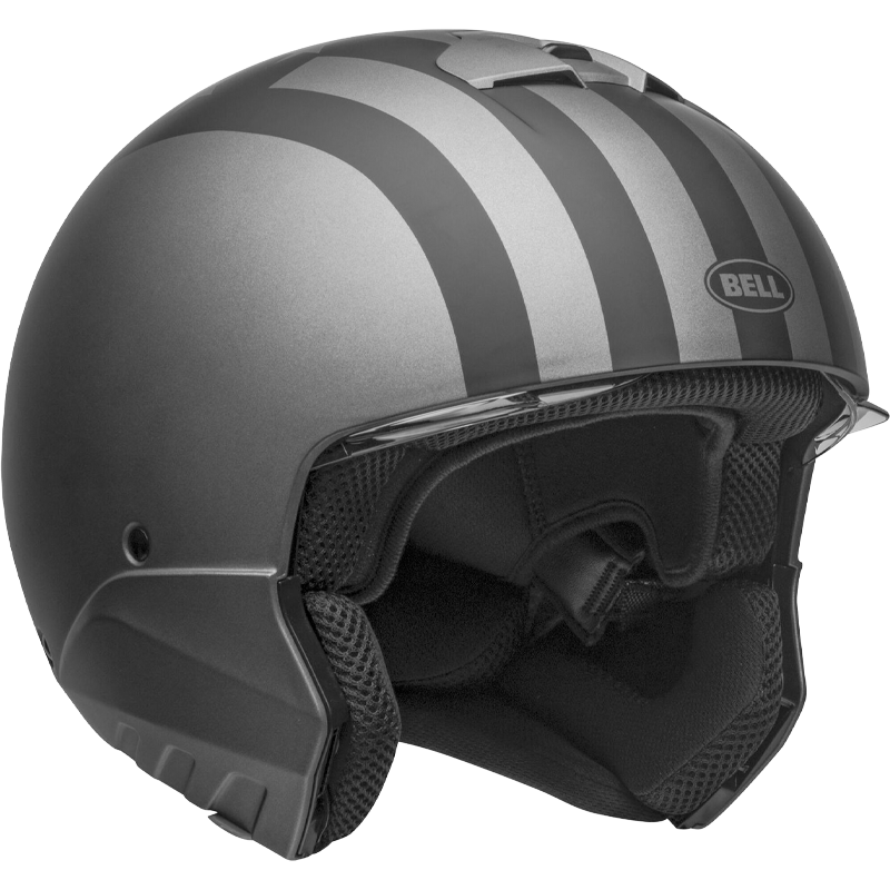 Bell Helmet Broozer (Free Ride Matte Gray/Black) -5